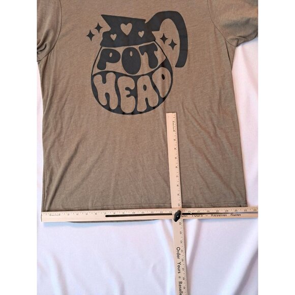 Pothead Coffee Lover Funny Unisex Short Sleeve Tee - Picture 8 of 10